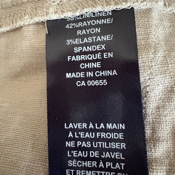 Banana Republic Tan Button-Detail Skirt - Picture 4 of 5